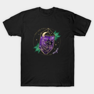 You Are Full of Magic Crystal Cat T-Shirt